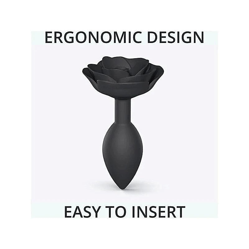 OPEN ROSES - Elegant Silicone Anal Pleasure Plug - Butt Plugs