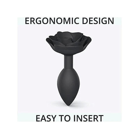 OPEN ROSES - Elegant Silicone Anal Pleasure Plug - Butt Plugs
