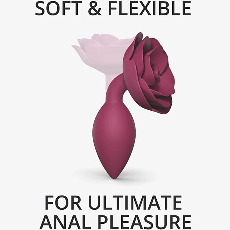 OPEN ROSES - Elegant Silicone Anal Pleasure Plug - Butt Plugs
