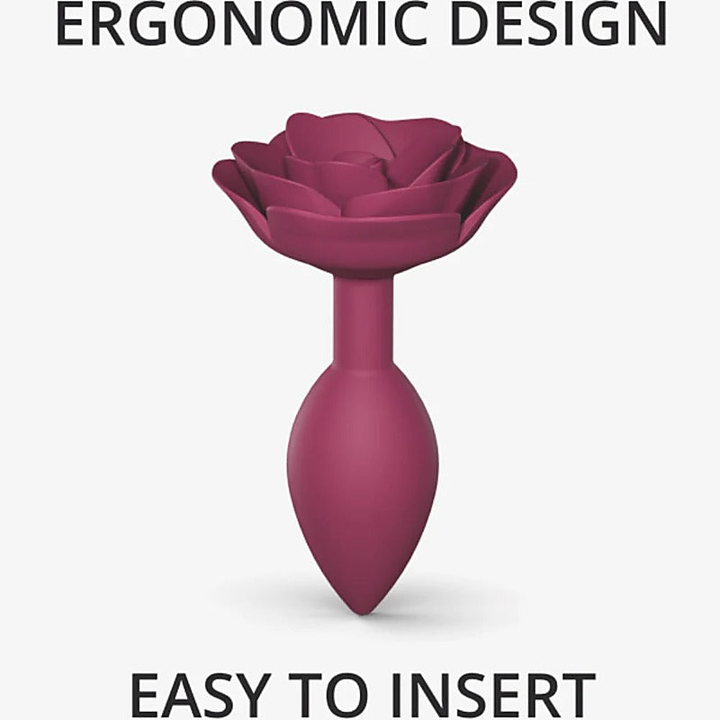 OPEN ROSES - Elegant Silicone Anal Pleasure Plug - Butt Plugs