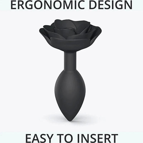 OPEN ROSES - Elegant Silicone Anal Pleasure Plug - Butt Plugs