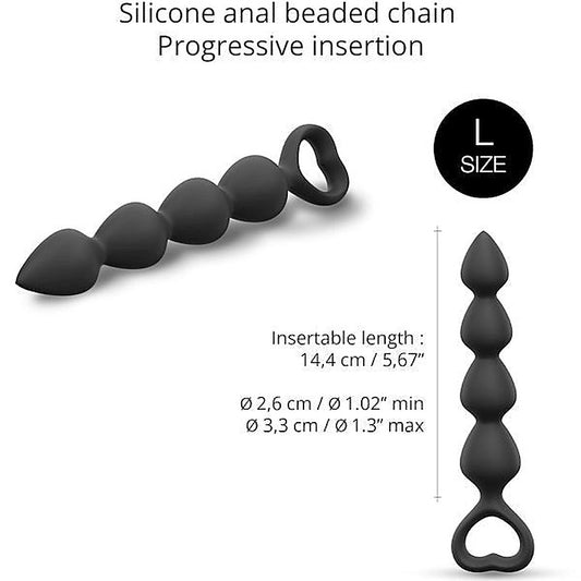 LOVE TO LOVE Bing Bang Soft Flexible Anal Beads - Anal Beads and Balls