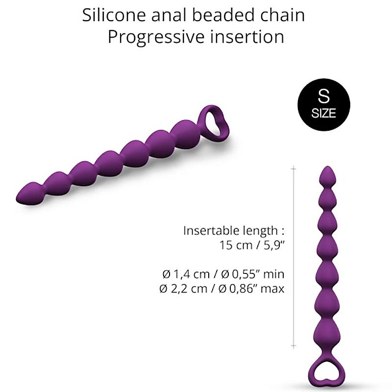 LOVE TO LOVE Bing Bang Soft Flexible Anal Beads - Anal Beads and Balls