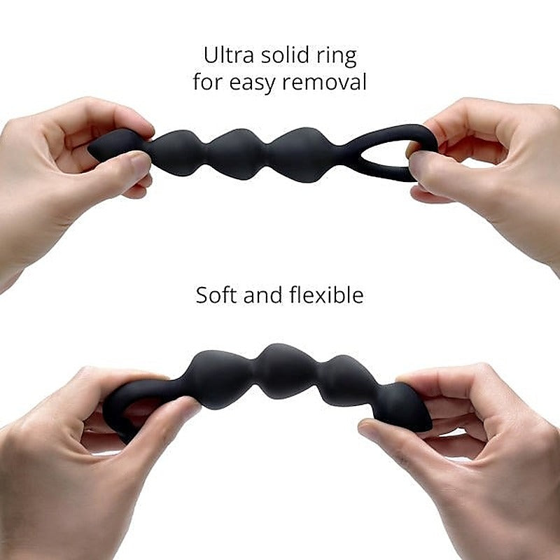 LOVE TO LOVE Bing Bang Soft Flexible Anal Beads - Anal Beads and Balls