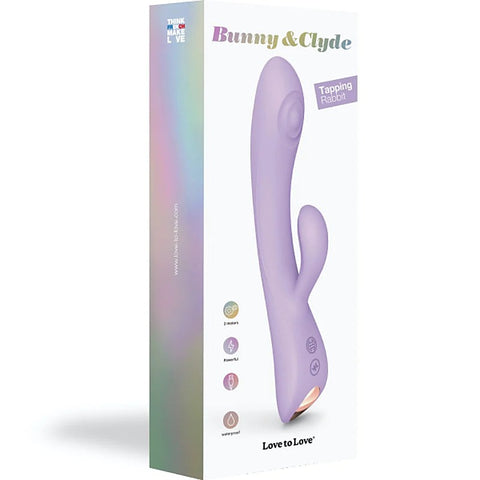 LOVE TO LOVE Bunny-Clyde Dual-Motor Rabbit Vibrator - Rabbit Vibrators