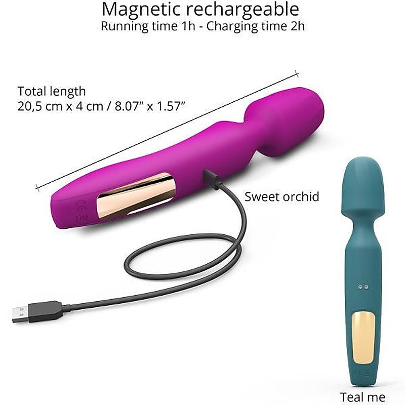 R-Evolution Vibrating 3 In 1 Sex Wand By Love To Love - Body Wands