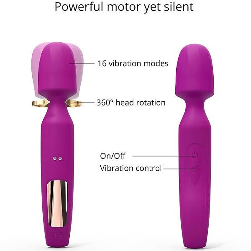 R-Evolution Vibrating 3 In 1 Sex Wand By Love To Love - Body Wands