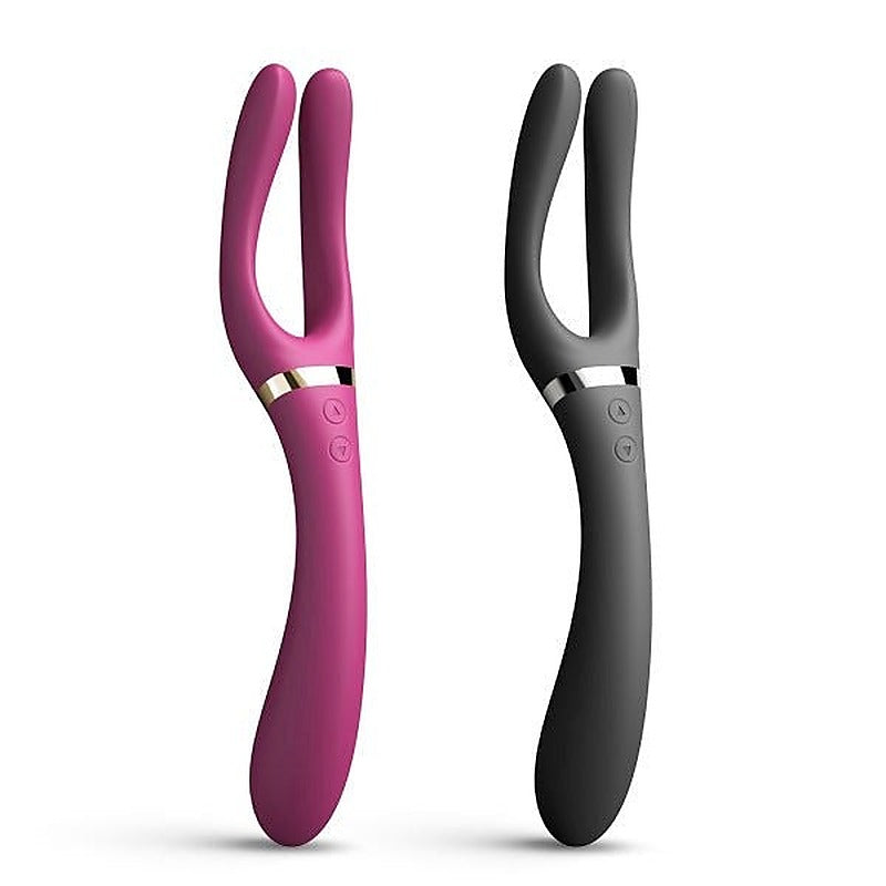 DORCEL Infinite Joy - Triple Motor Dual Armed Stimulator - Sex Toys For Couples