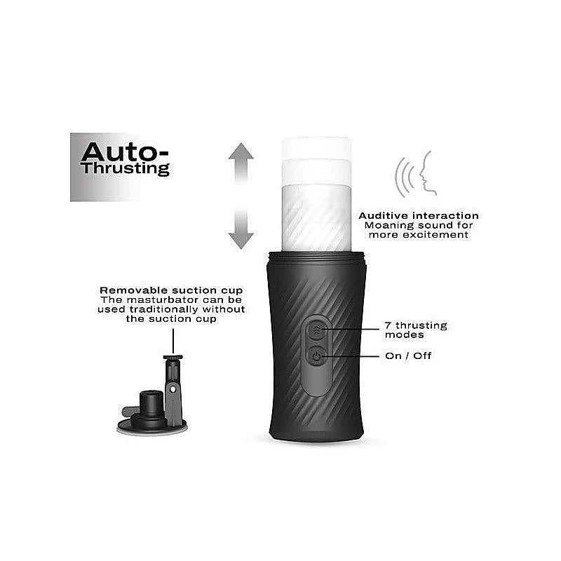Mountable Thrust-Blow Masturbator By Marc Dorcel Toys - Masturbators and Strokers