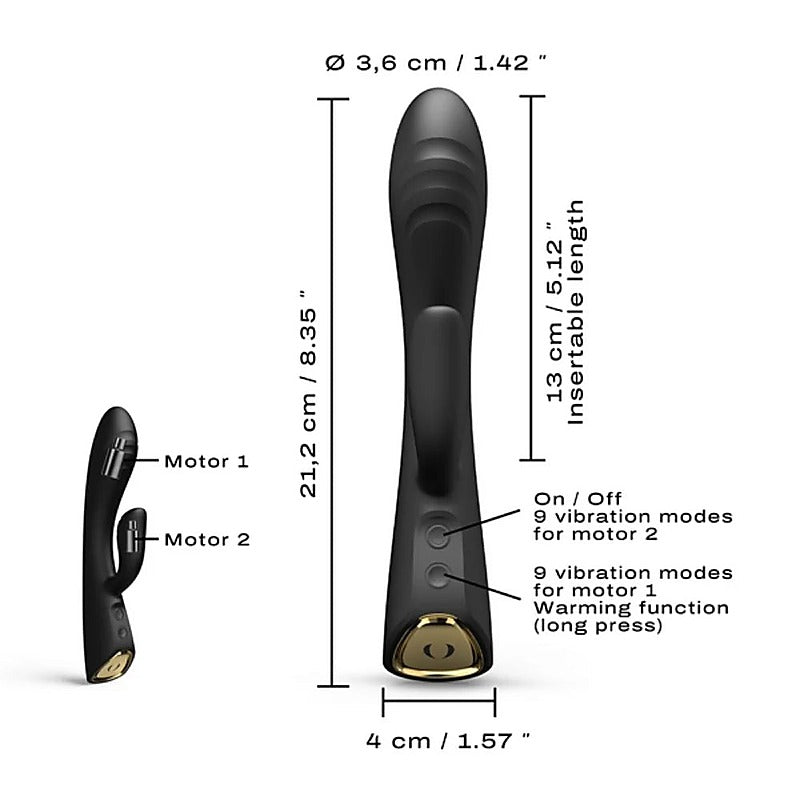 DORCEL Ultra Flexi Waterproof Vibrating Rabbit - Rabbit Vibrators