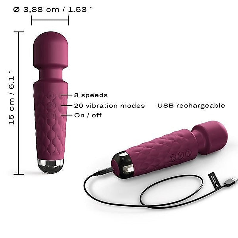 Dorcel Mini Wanderful Silicone Vibe By Marc Dorcel Toys - Body Wands