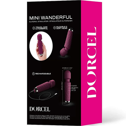 Dorcel Mini Wanderful Silicone Vibe By Marc Dorcel Toys - Body Wands
