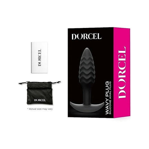 Dorcel Textured Trigger Pleasure Waves Anal Plug - Butt Plugs