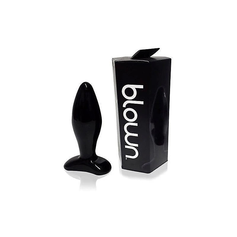 Spartacus Borosilicate Glass Anal Plug - Tapered Design for Enhanced Comfort - Butt Plugs