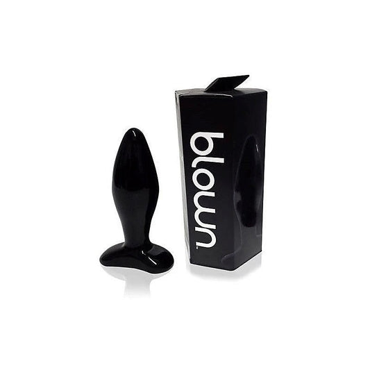 Spartacus Borosilicate Glass Anal Plug - Tapered Design for Enhanced Comfort - Butt Plugs