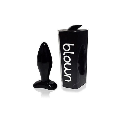 Spartacus Borosilicate Glass Anal Plug - Tapered Design for Enhanced Comfort - Butt Plugs