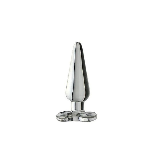 Spartacus Borosilicate Glass Spade Anal Plugs - Premium Pleasure - Butt Plugs