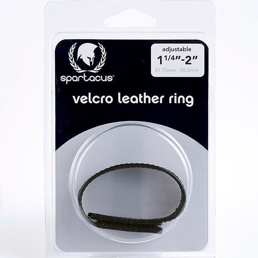 Spartacus Enterprises - Adjustable Leather Pleasure Ring - Cock Rings