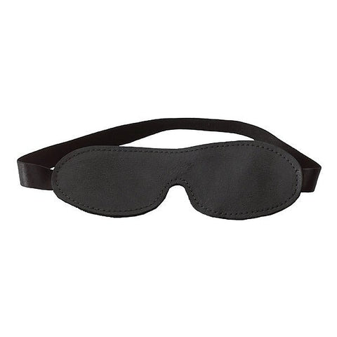 Spartacus Total Immersion - Contoured Leather & Fur Blindfold - Masks And Blindfolds