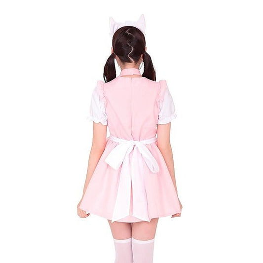Strawberry Kinky Maid Dress By Starfire Daydream - Fancy Dress Ups