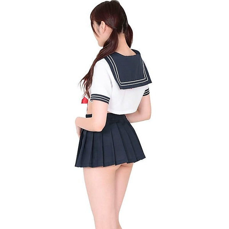Micro Length Revealing Sailor Set By Starfire Daydream - Skirts And Club Wear