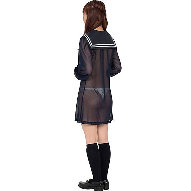 Sheer Sailor One-Piece Dress By Starfire Daydream - Fancy Dress Ups