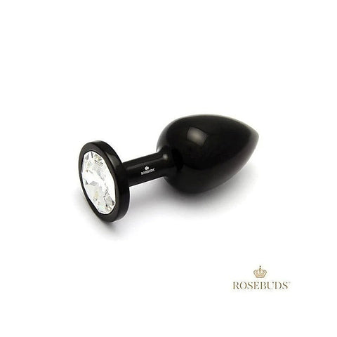 Premium Crystal-Topped Aluminium Butt Plug - Butt Plugs