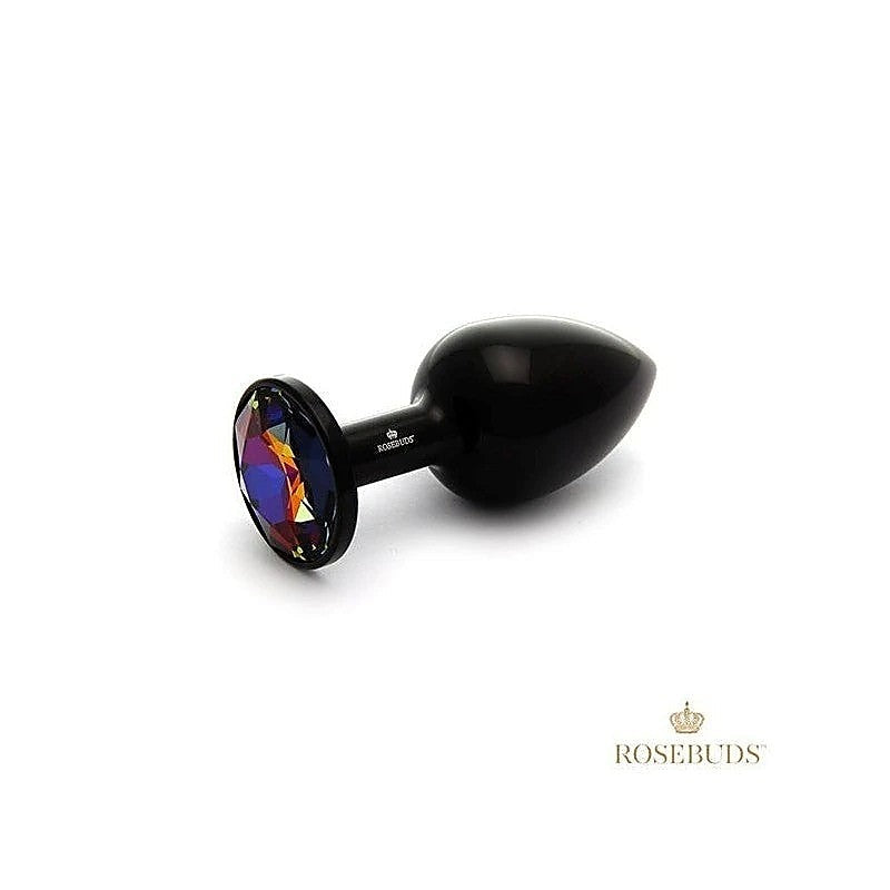 Rosebuds Premium Crystal Aluminium Butt Plug - Butt Plugs