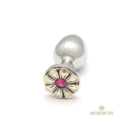 Rosebuds Luxe Steel Anal Plug - Exquisite Pleasure and Elegance - Butt Plugs