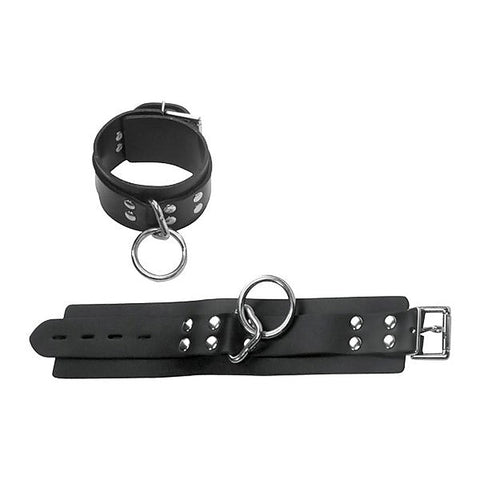 Rubberline Locking Restraining Ankle Cuffs - Cuffs and Restraints