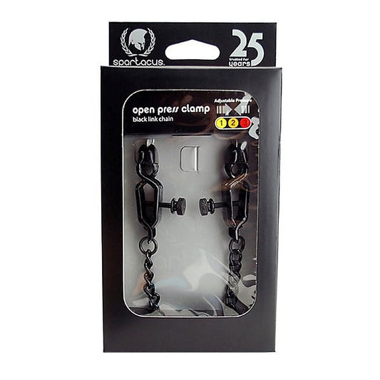 Spartacus Adjustable Pleasure Tit Clamps - Customizable Pressure - Nipple and Clit Clamps