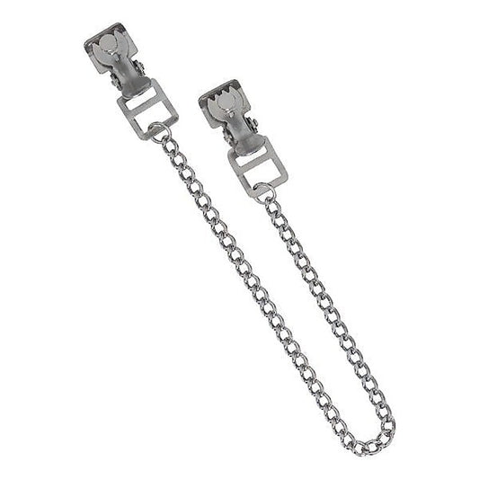 Spartacus Extremeline Toothy Metal Nipple Clamps - Nipple and Clit Clamps