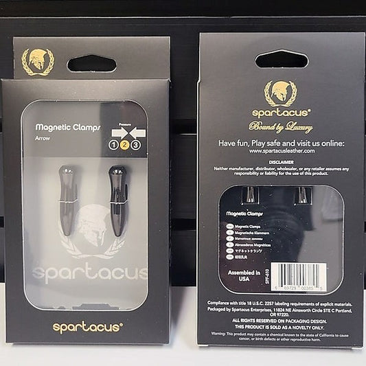 SPARTACUS Magnetic Nipple Or Clit Clamps Arrow - Nipple and Clit Clamps