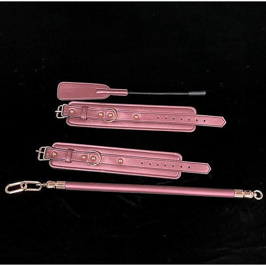 SPARTACUS Premium Bondage Essentials Kit - Cuffs and Restraints