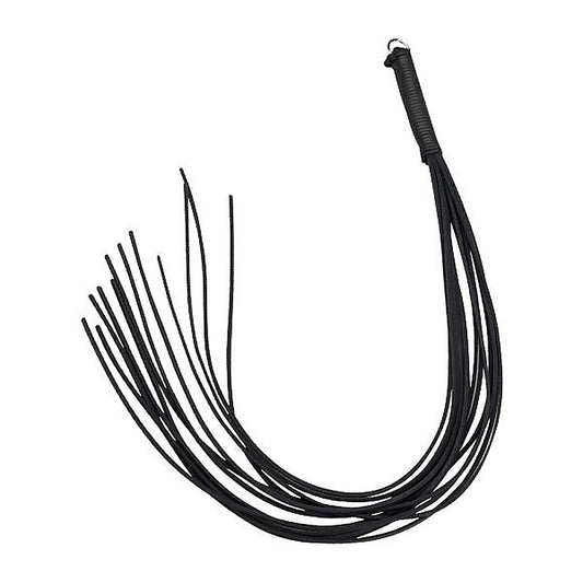 Spartacus Enterprises' Versatile Leather Thong Whip - Explore Intimate Pleasures - Whips And Crops