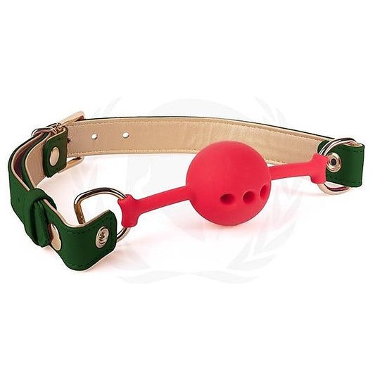 Spartacus Primal Vegan Breathable BDSM Gag Muzzle - Bondage Gags and Bits