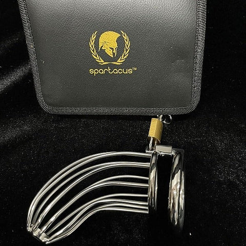 Spartacus Bird Cage - Premium Stainless Steel Chastity Device - Male Chastity