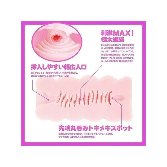 Spiral Ecstasy - G-PROJECT Kuru-Kuru 11 Masturbator - Masturbators and Strokers