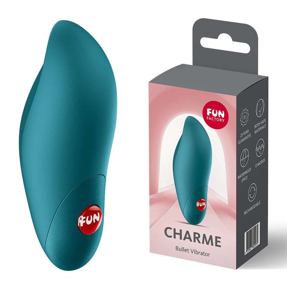 Fun Factory CHARME Rechargeable Bullet Vibrator - - Bullet Vibrators