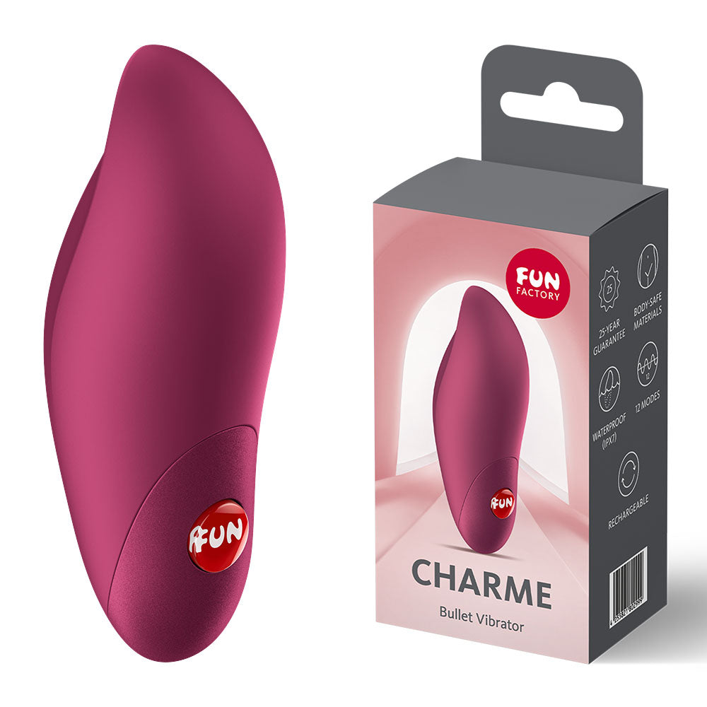 Fun Factory CHARME Rechargeable Bullet Vibrator - - Bullet Vibrators