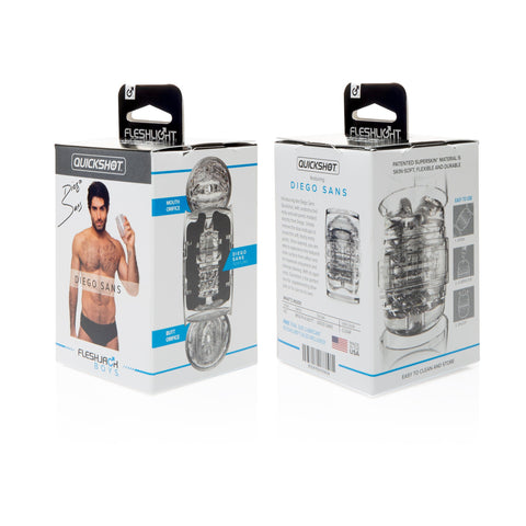 Fleshlight Quickshot Diego Sans Mens Masturbator - Masturbators and Strokers