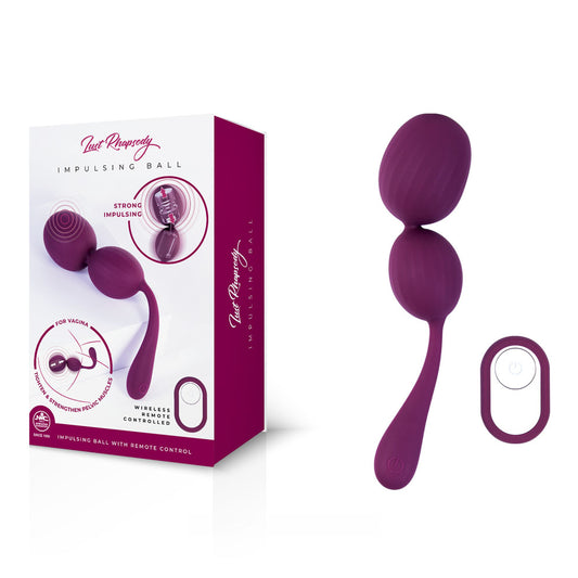Nanma Lust Rhapsody Impulsing Remote Control Kegel Ball - Love Eggs and Kegel Exercisers