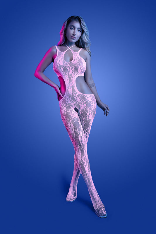 Fantasy Lingerie GLOW Equilibrium Womens Bodystocking OS - Body Stockings