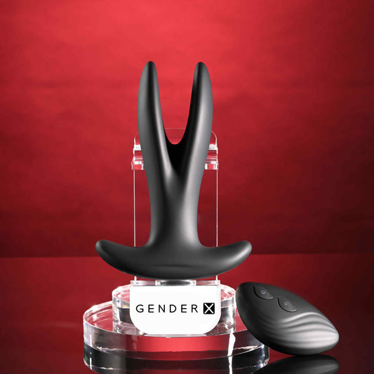 Gender X SPREAD THE LOVE Anal Plug with Wireless Remote - Butt Plugs