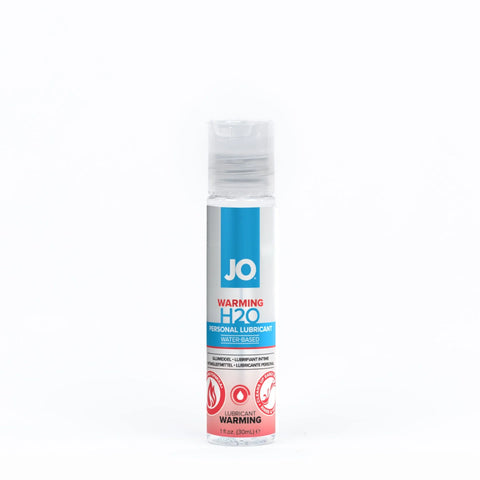System JO H20 Water Based Warming Lubricant 30ml - Water Based Lubes