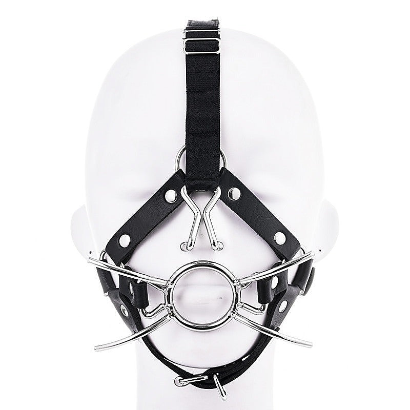 Spider Gag With Nasal Hook - Bondage Gags and Bits