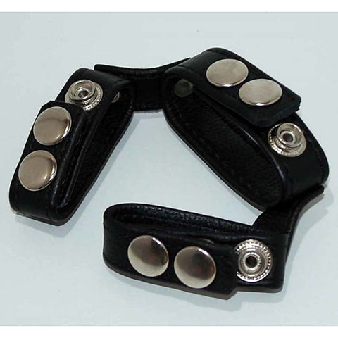 Cock Ring & Ball Divider By Hell'S Couture - Ball and Cock Toys