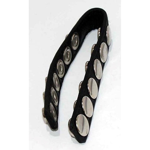5 Speed Cock Ring with Studs by Hell's Couture - Ball and Cock Toys