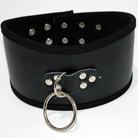 Posture Collar With O Ring By Hell'S Couture - Collars and Leads