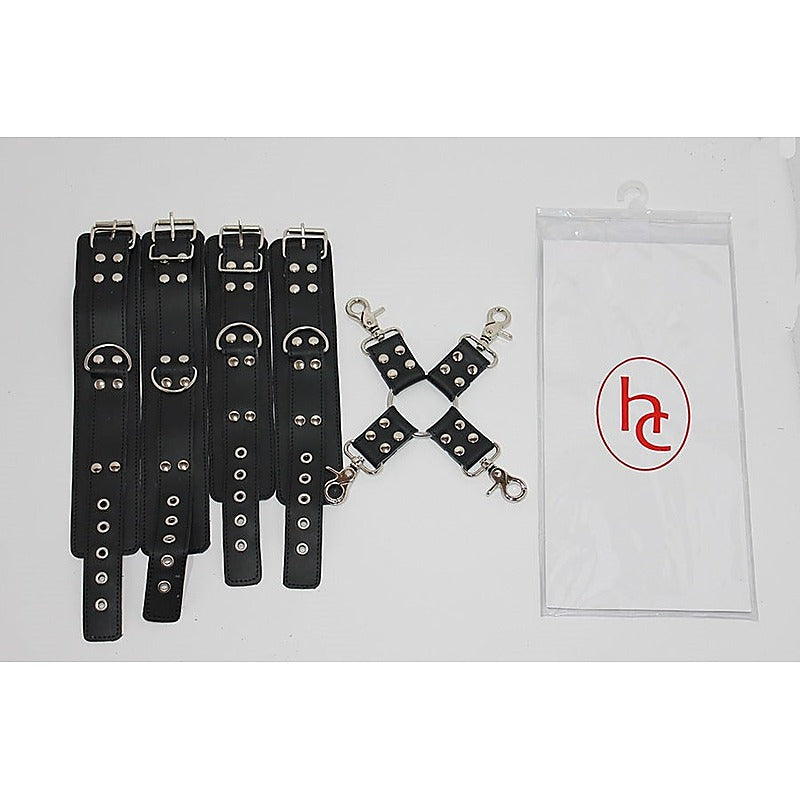 Hog Tie Ankle and Wrist Restraints by Hell's Couture - Cuffs and Restraints